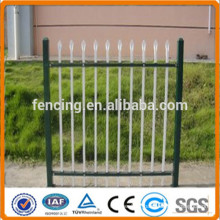 Steel Palisade Fences with D Section Pales